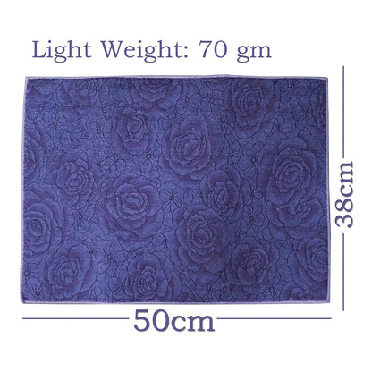 MustHome Super Absorbent Dish Drying MatMicrofiber|38x50 cm