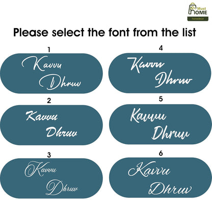 MustHome Name plate for home entrance |  Name Plate For Home, Office 40 X 30 CM