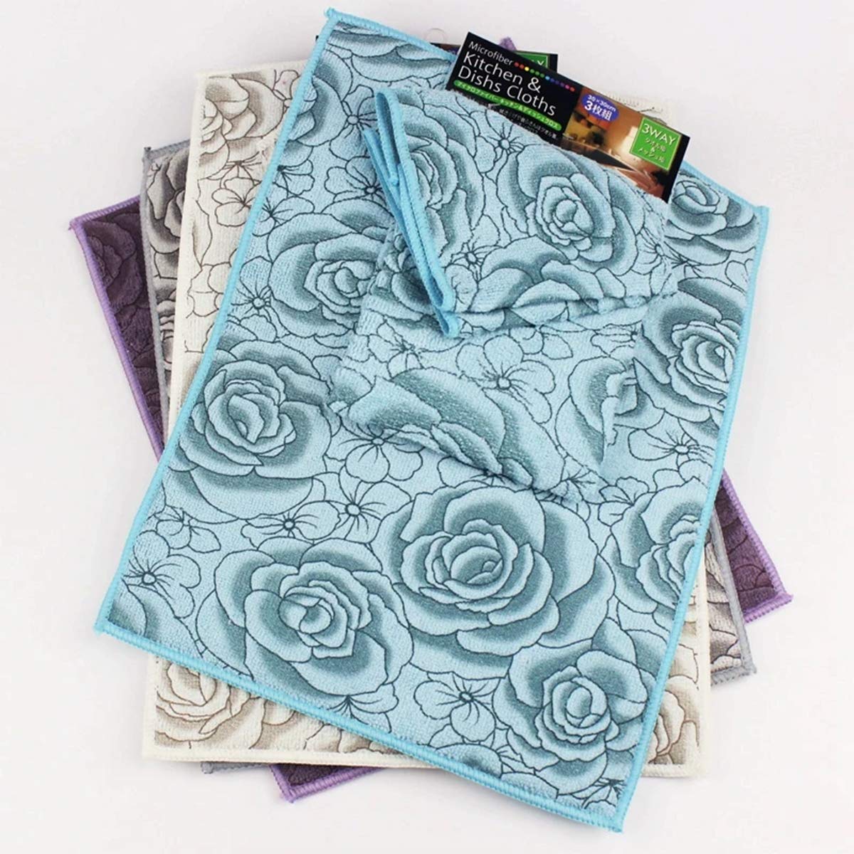 MustHome Super Absorbent Dish Drying MatMicrofiber|38x50 cm