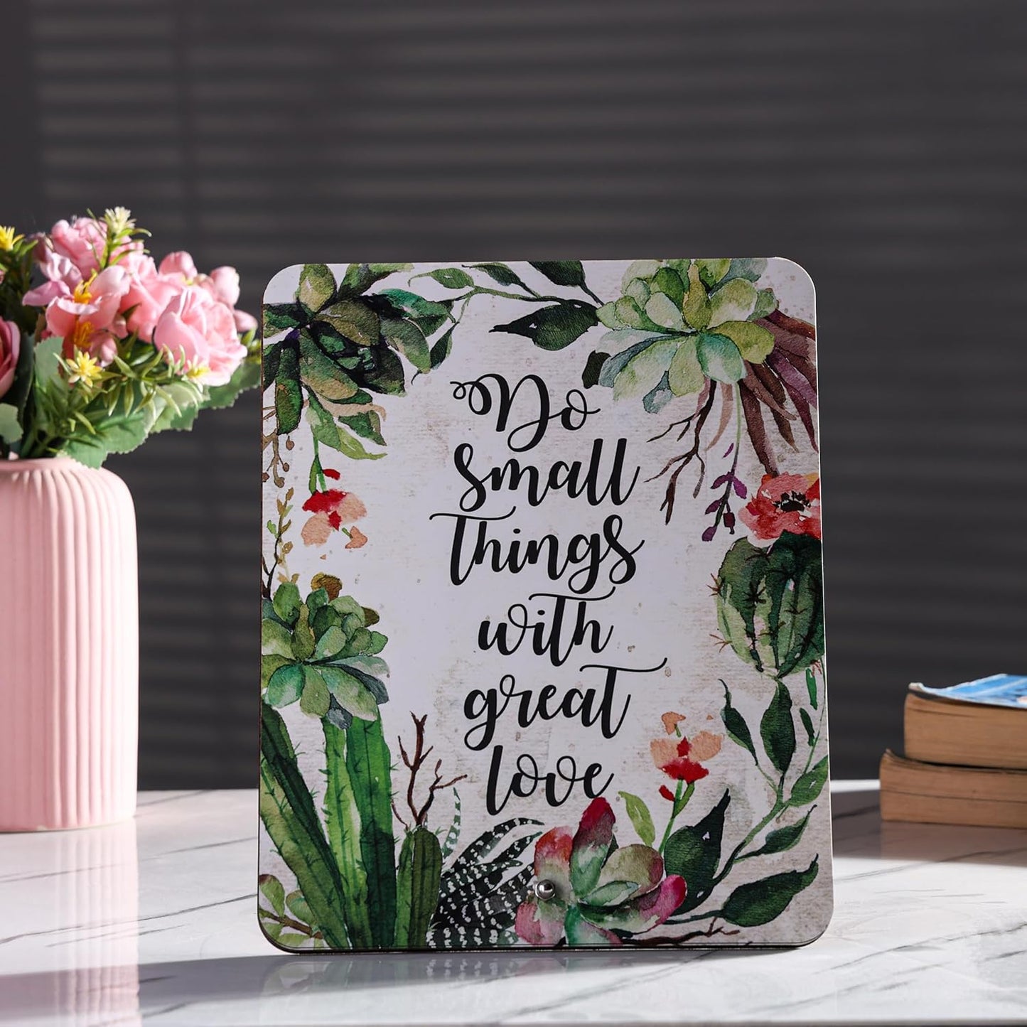 MustHome Inspirational Quote Wall Art|Office Decor|