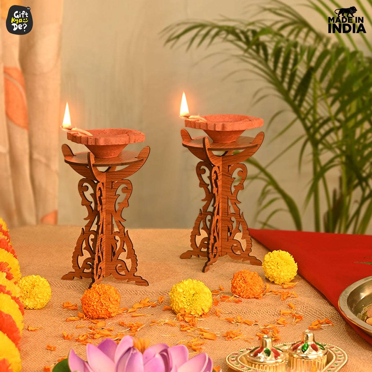 Decorative Lanterns | Diya Stand & Candle Stand | Diwali Gifts