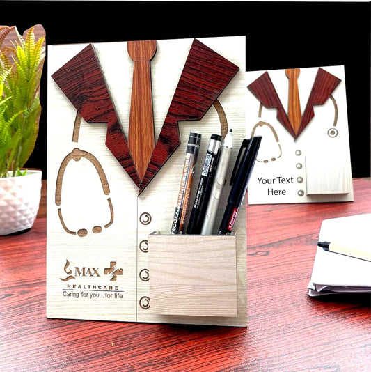 MustHome | Personalized Name Doctor Pen stand|