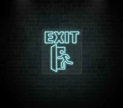 Exit Neon Sign LED Light
