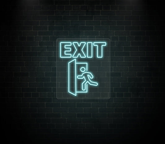 Exit Neon Sign LED Light