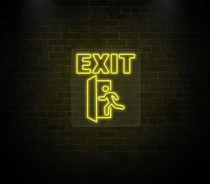 Exit Neon Sign LED Light