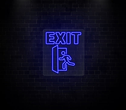Exit Neon Sign LED Light