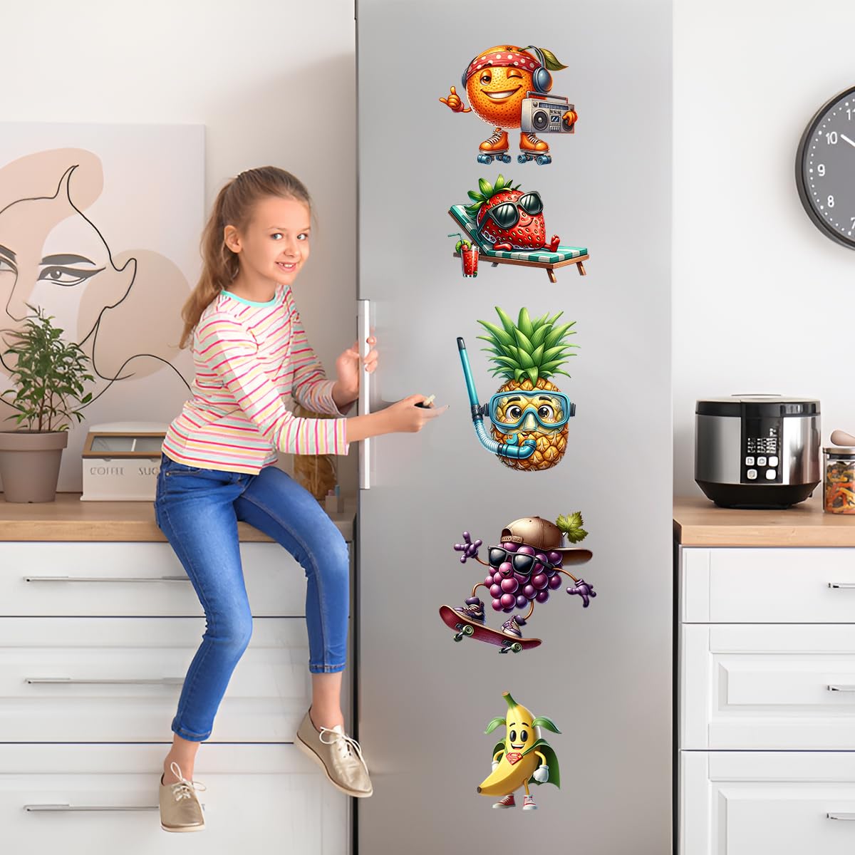 MustHome Kitchen Decoration Items, Wall Stickers for Home |30 x 50 x 30 cm