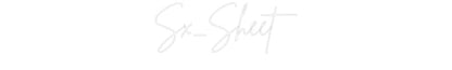 Custom Neon: Sx_Sheet