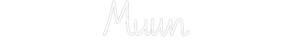 Custom Neon: Muun
