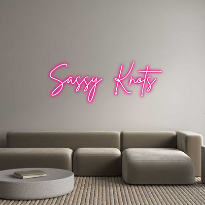 Custom Neon: Sassy Knots