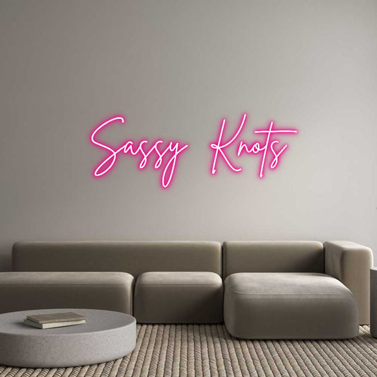 Custom Neon: Sassy Knots