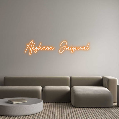 Custom Neon: Akshara Jaisw...
