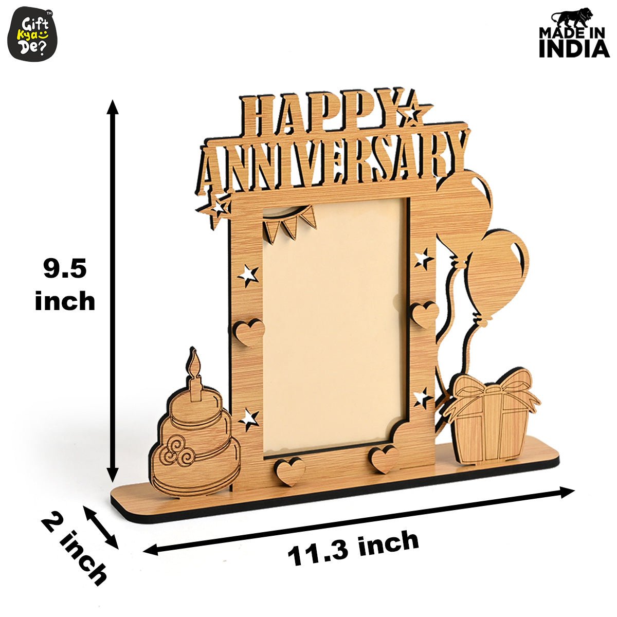 Happy Anniversary Photo Frame | Wedding Gifts | Couple Gifts