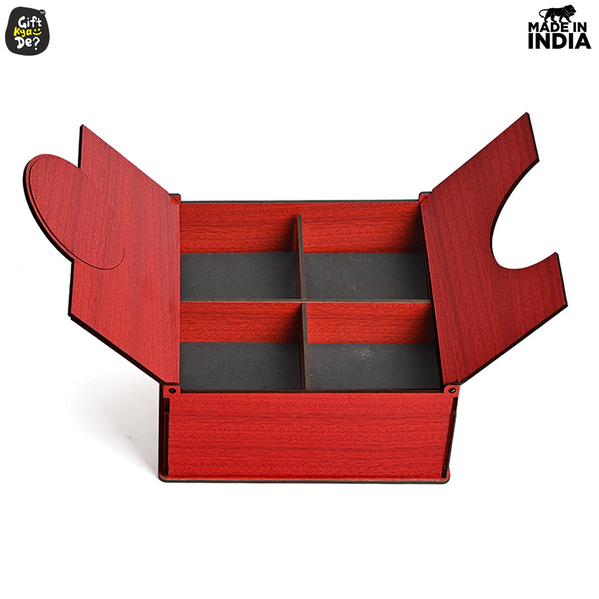 Wooden Dry Fruit Box (Empty Box) | Festive Box