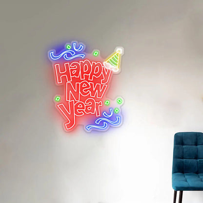 This Is Our Happy Place Neon Sign