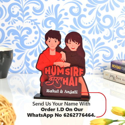 Personalized Friendship Day Showpiece | Gift for Best Friends, Birthday Gift for Friend