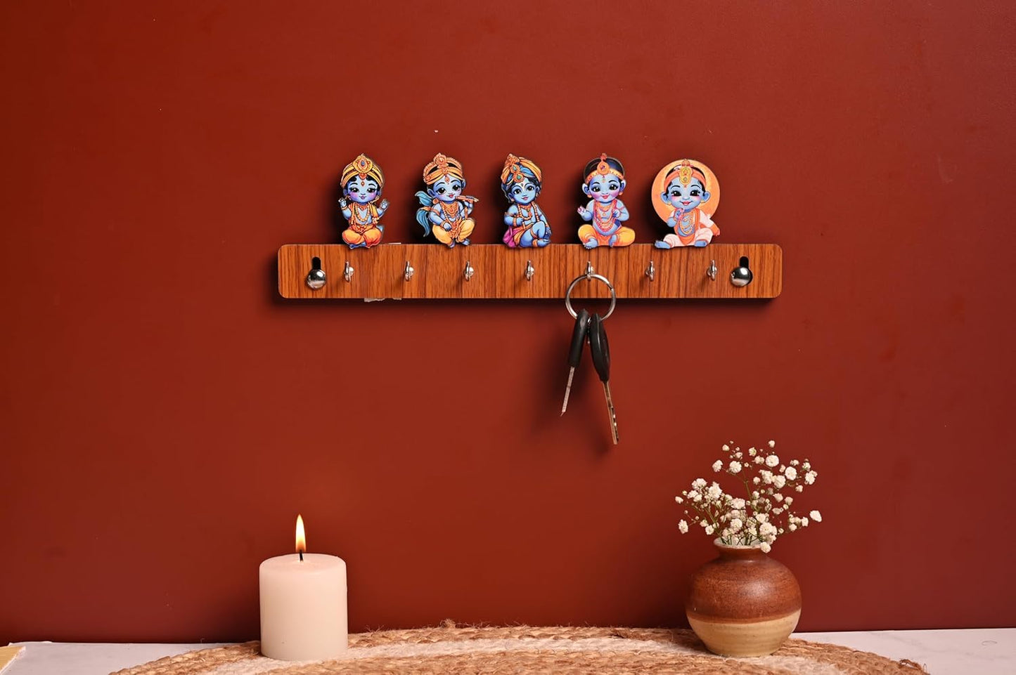 MustHome Key Holder for Home | Key Holder|30 by 10 cm
