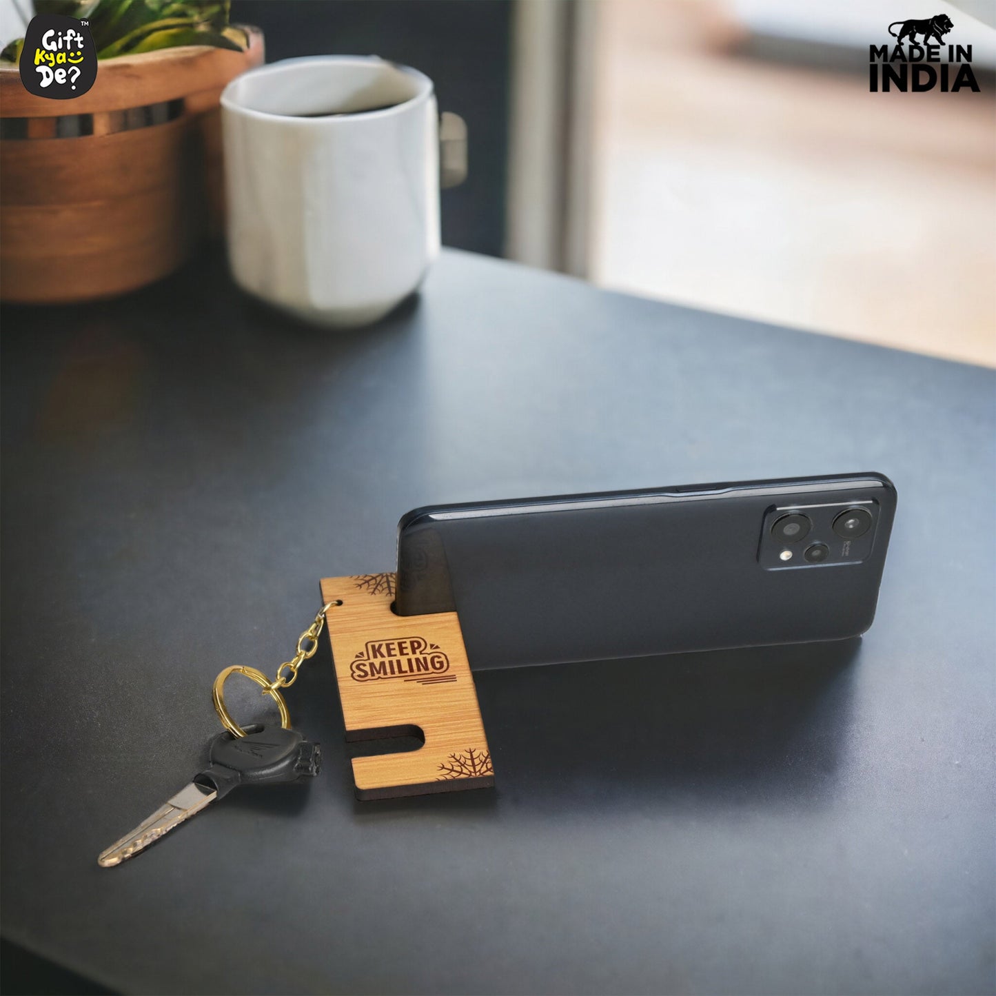 Diary, Bamboo Bottle, and Key Chain | Eco-Friendly New Year Gift Hamper | Perfect For Corporate Gift