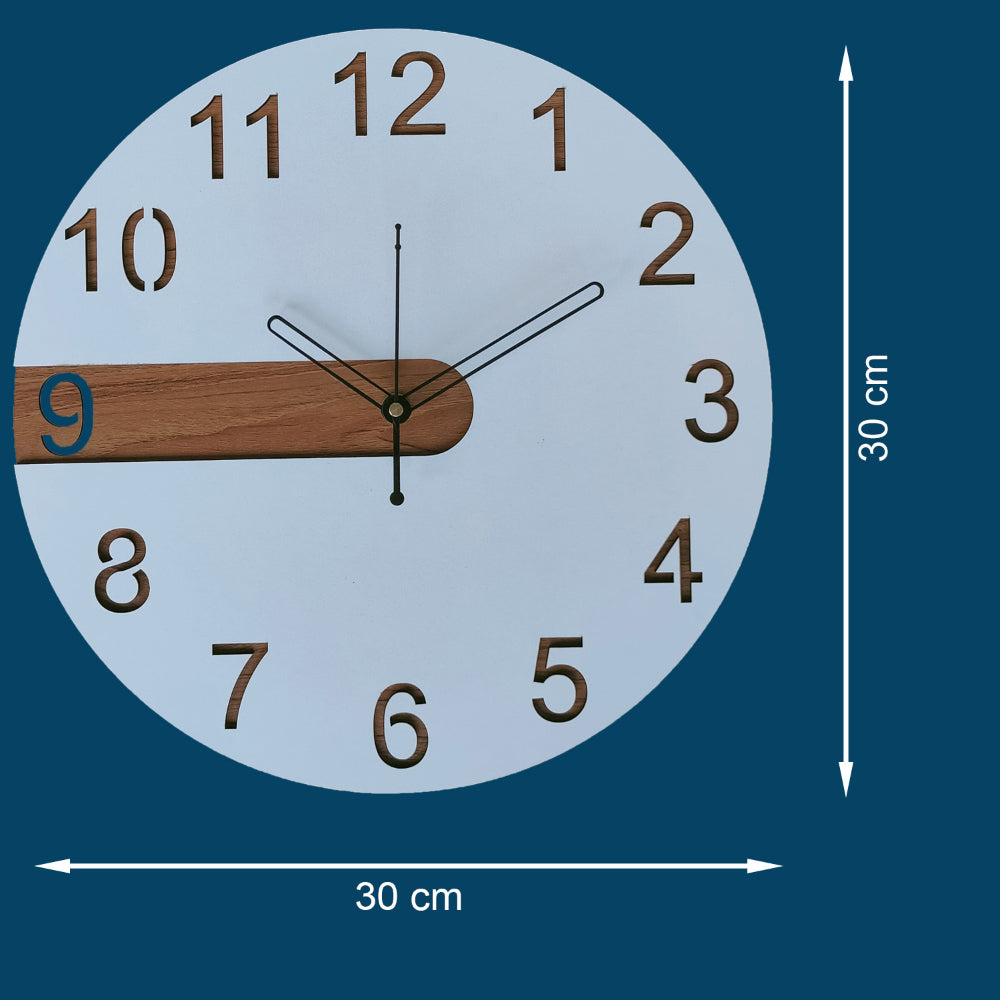 Stylish Wooden Wall Clock