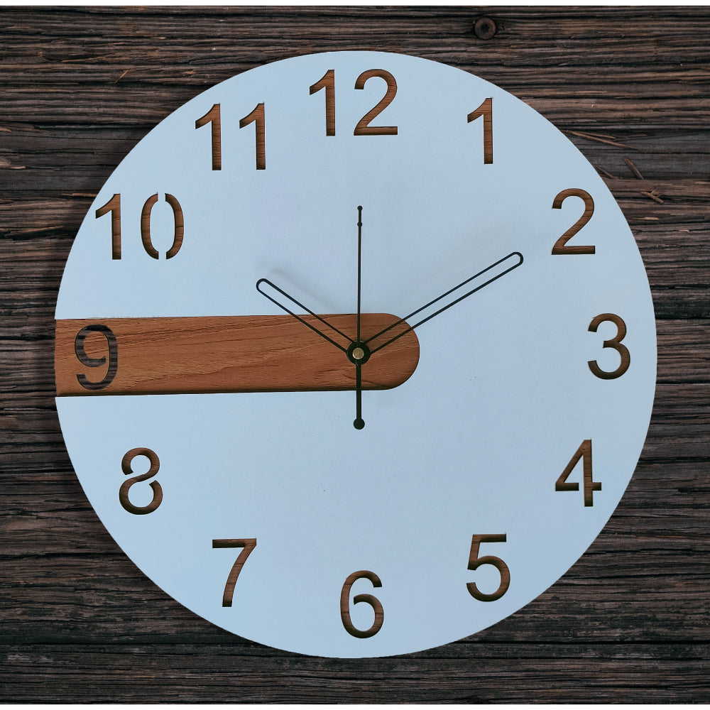 Stylish Wooden Wall Clock