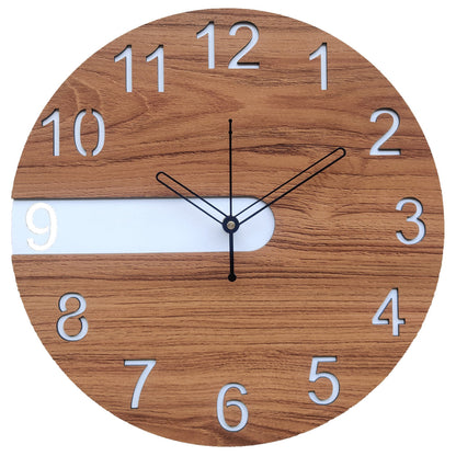 Stylish Wooden Wall Clock