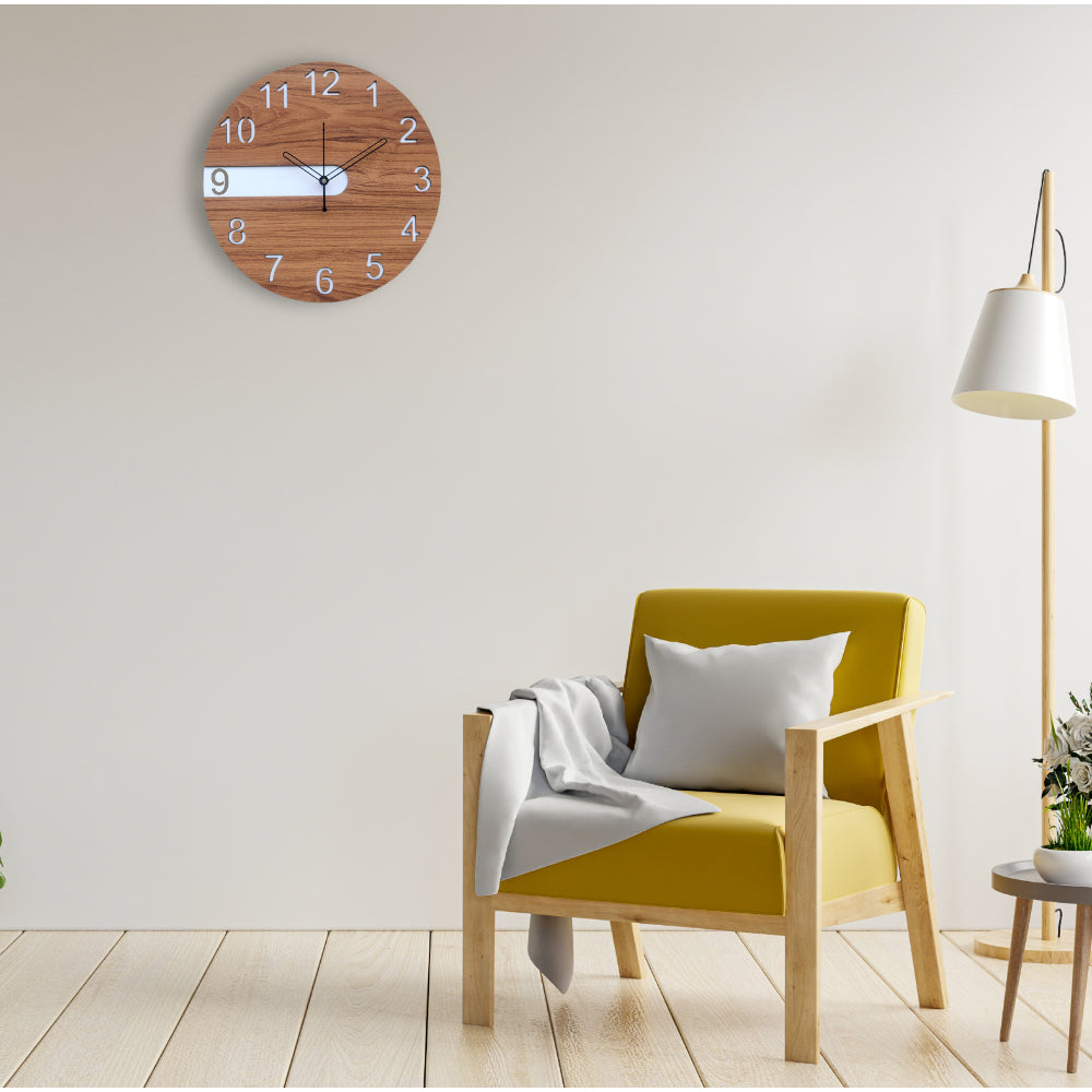 Stylish Wooden Wall Clock