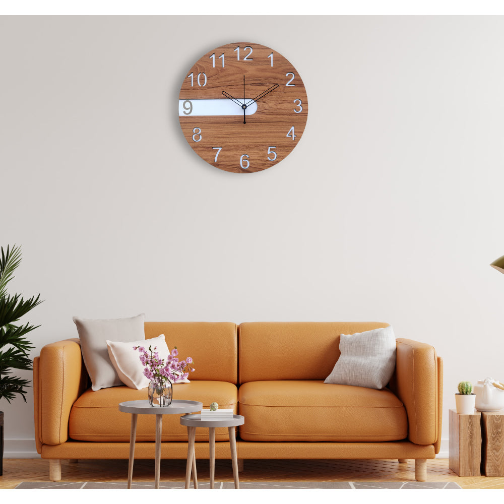 Stylish Wooden Wall Clock