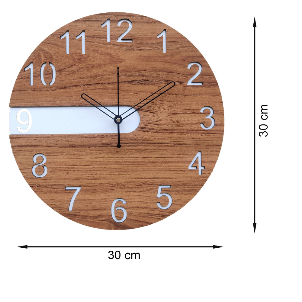 Stylish Wooden Wall Clock