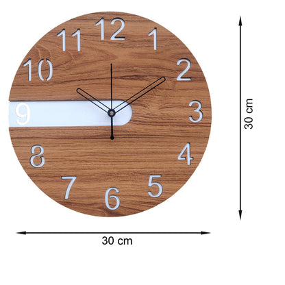 Stylish Wooden Wall Clock