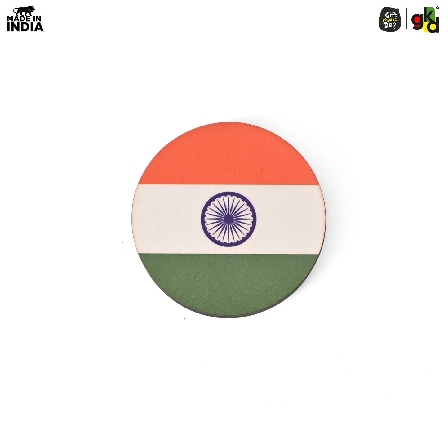 Indian Flag Fridge Magnets | Patriotic Gifts for Independence Day & Republic Day | Home & Office Decor