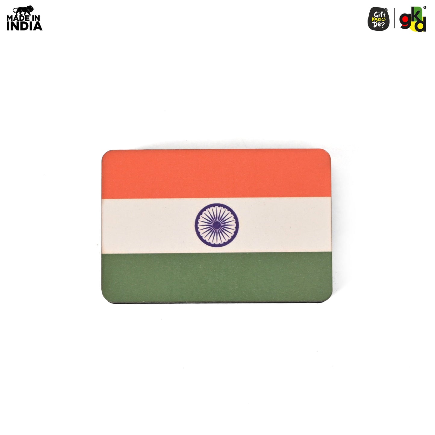 Indian Flag Fridge Magnets | Patriotic Gifts for Independence Day & Republic Day | Home & Office Decor