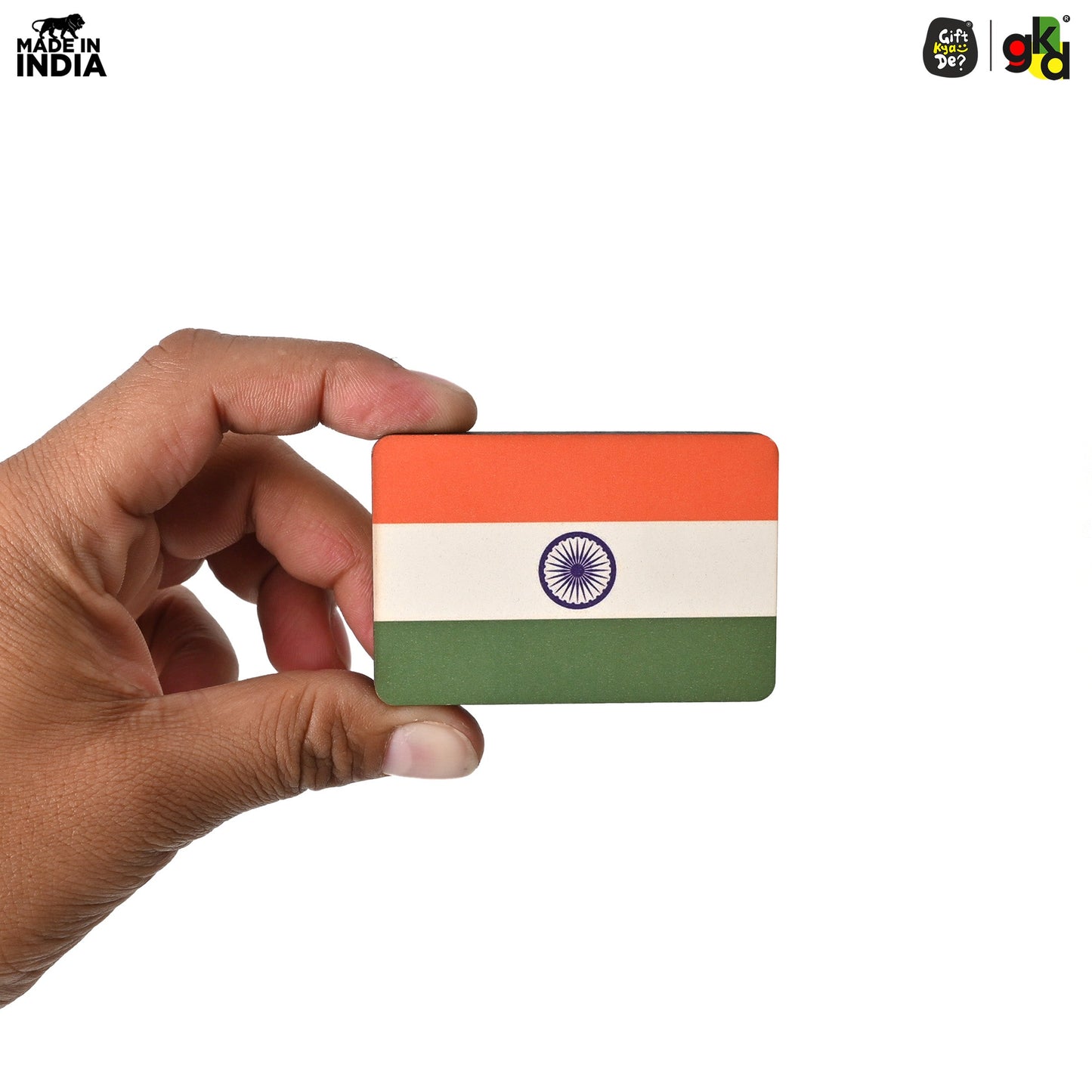 Patriotic Paperweight with Indian Flag | Independence Day & Republic Day Gifts | Desk Decor for Office & Home
