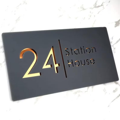 FusionEdge Home | Customized name plate for home | 15X30 cm