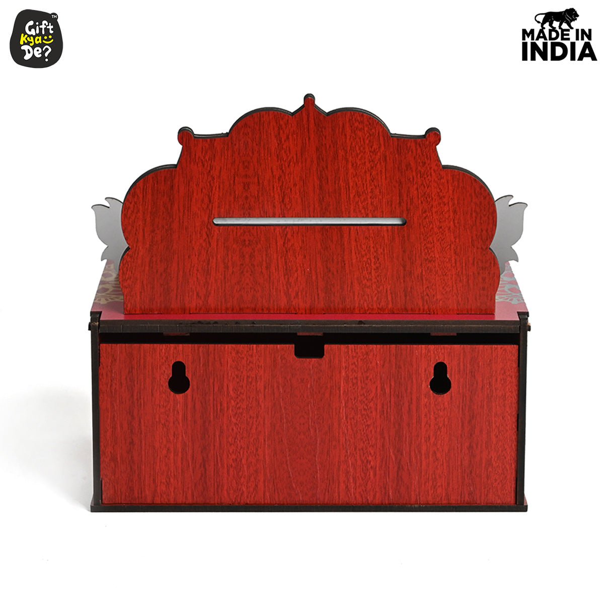 Portable Wooden Mini Mandir | Festival Gifts | House Warming Gift | Diwali Gifts