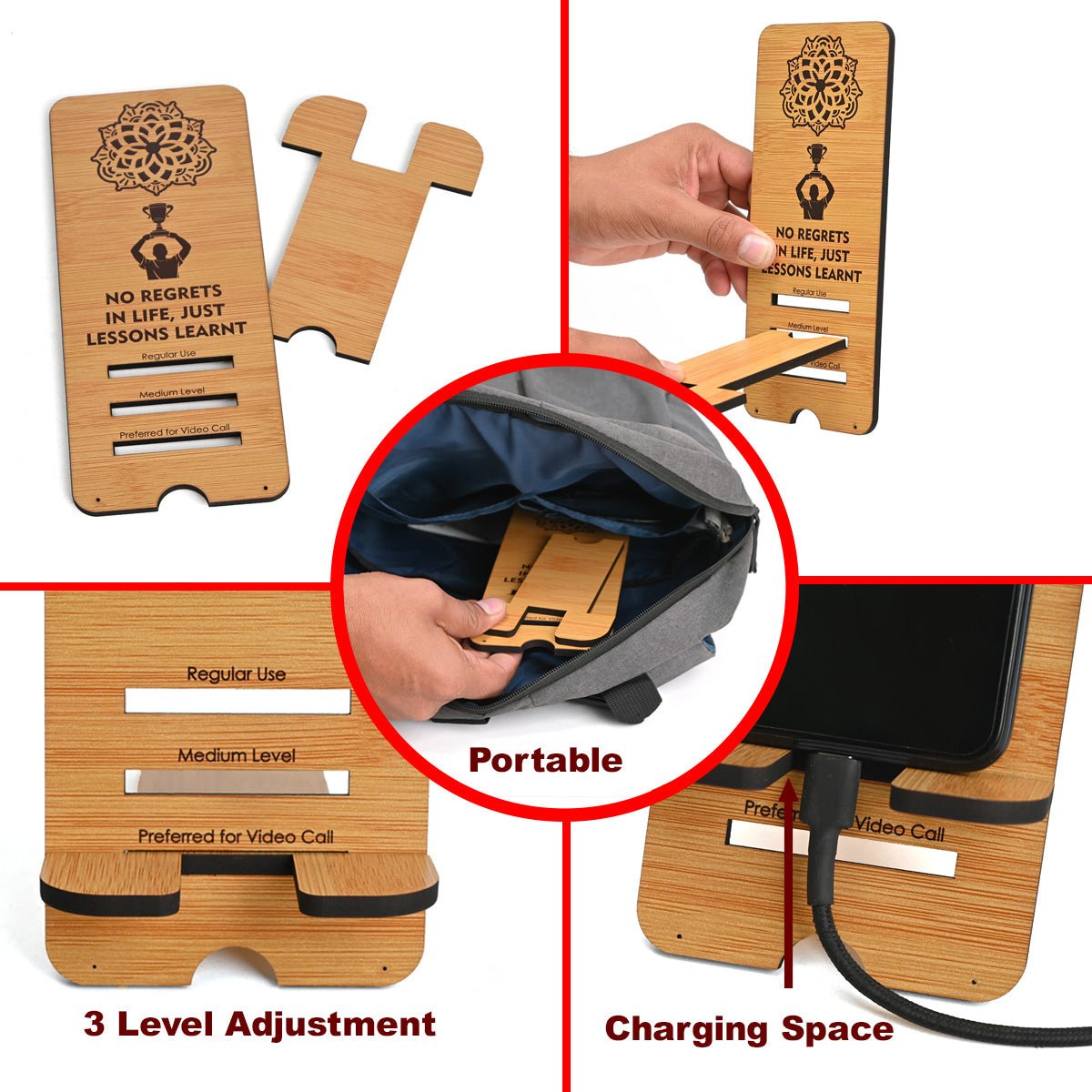 Mobile Stand & Beer Mug Style Pen Holder Combo | Gift For Beer Lover | Desk Accessories