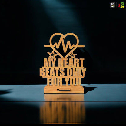 Couple Table Top With Love Quotes | Valentine Gift | Anniversary Gift | Love Message For Couple