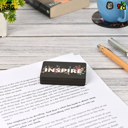 Wooden Paperweight – Choose from 8 Unique Designs – Premium Quality Desk Accessory – Stylish & Functional Wooden Paperweights
