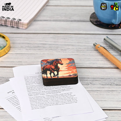 Wooden Paperweight – Choose from 8 Unique Designs – Premium Quality Desk Accessory – Stylish & Functional Wooden Paperweights