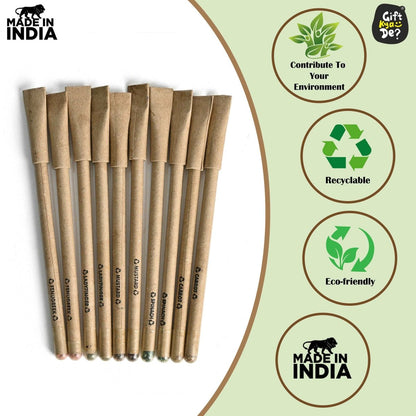 Buy Eco-Friendly Paper Seed Pen ( Pack Of 10) Online -