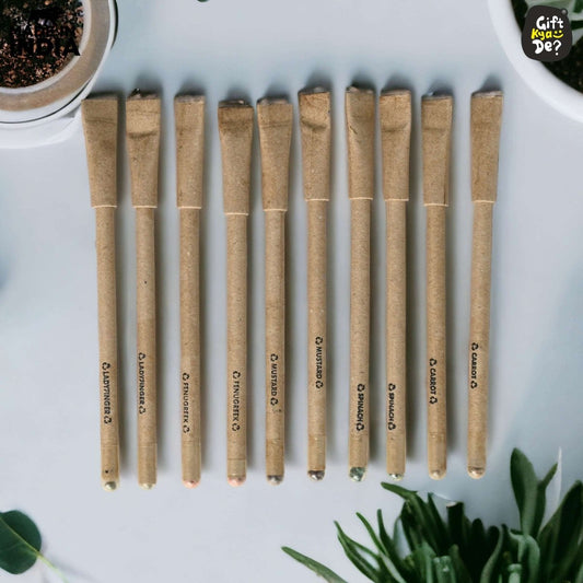Buy Eco-Friendly Paper Seed Pen ( Pack Of 10) Online -