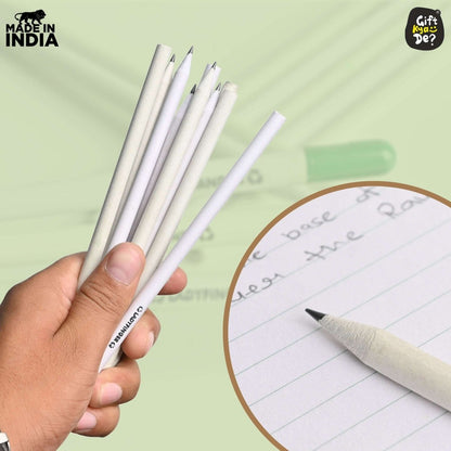 Buy Eco-Friendly Paper Seed Pencil (Pack Of 10) Online - Giff Kya De