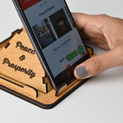 Vastu Pyramid Mobile Stand | Good Luck Vibes | Home & Office Accessories