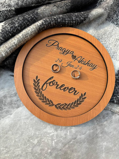 MustHome Engagement Ring tray ring holder platter | 30 x 20