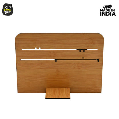 Wooden Lifetime Motivational Quote Desk Calendar | Table Calendar For Office & Home | Eco Friendly