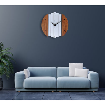 Stylish Wooden Wall Clock