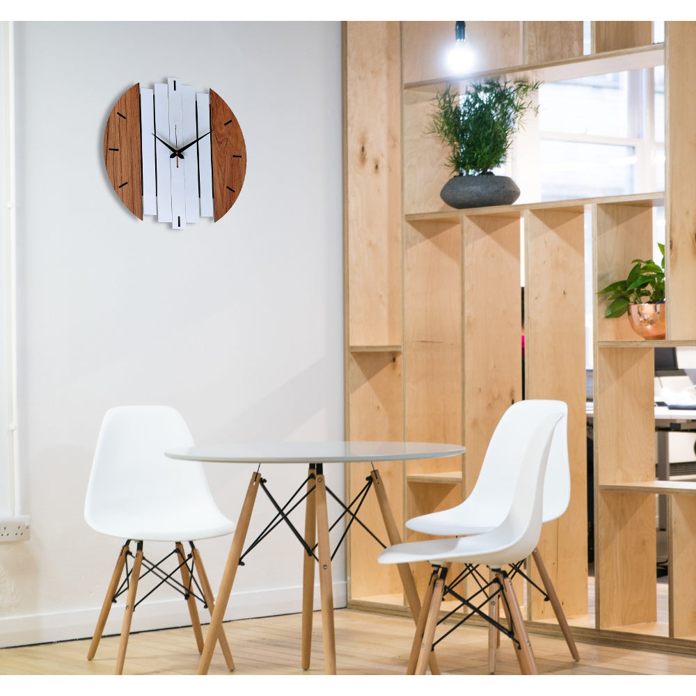 Stylish Wooden Wall Clock