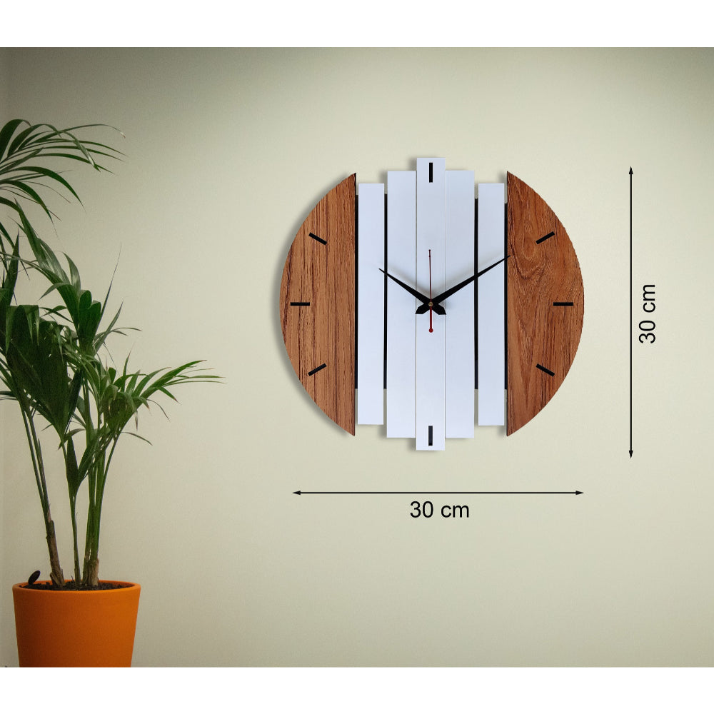 Stylish Wooden Wall Clock