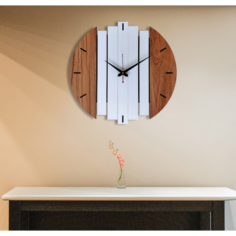 Stylish Wooden Wall Clock