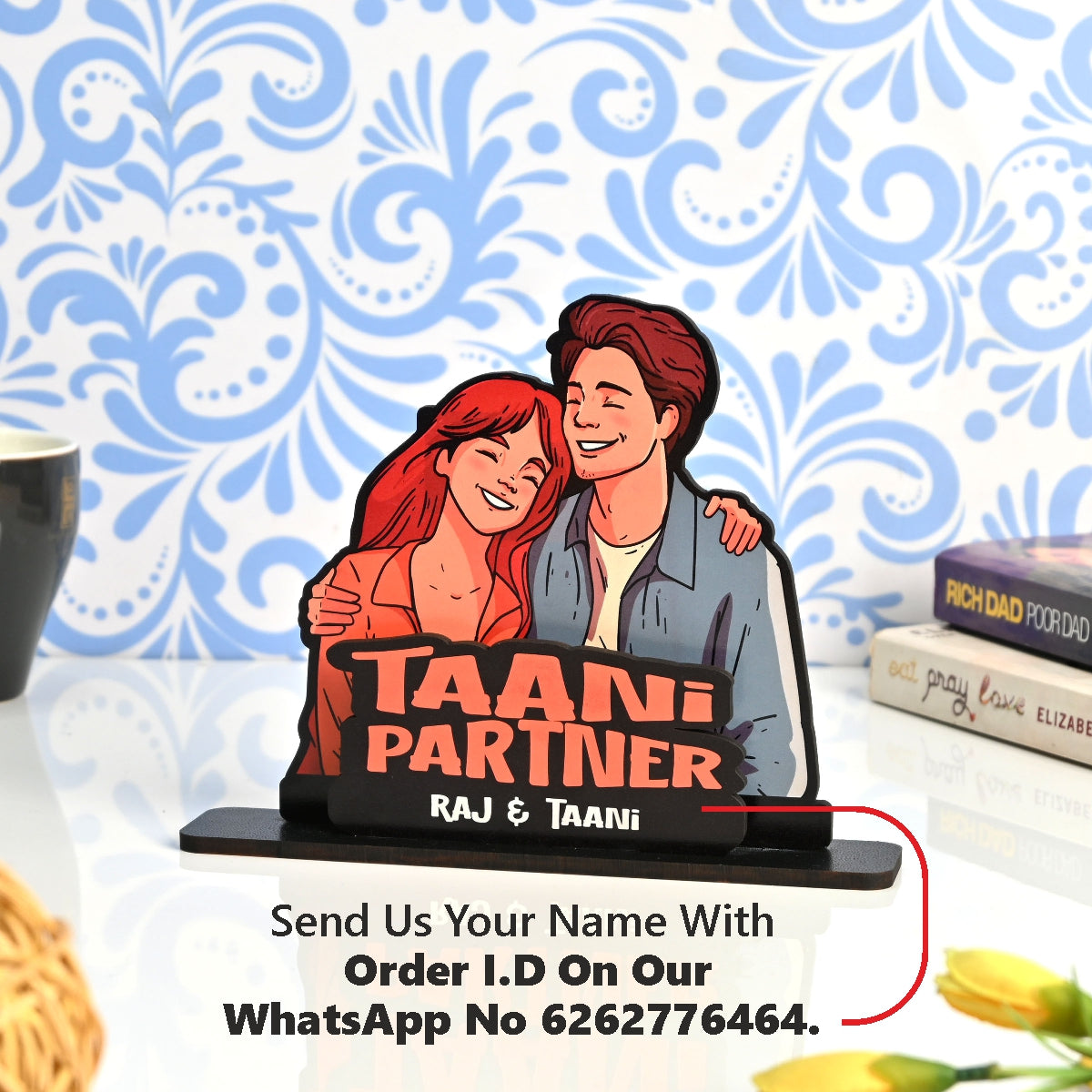Personalized Friendship Day Showpiece | Gift for Best Friends, Birthday Gift for Friend