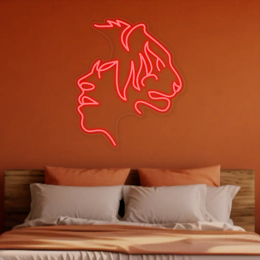 Tiger Neon Sign Animal Led Light